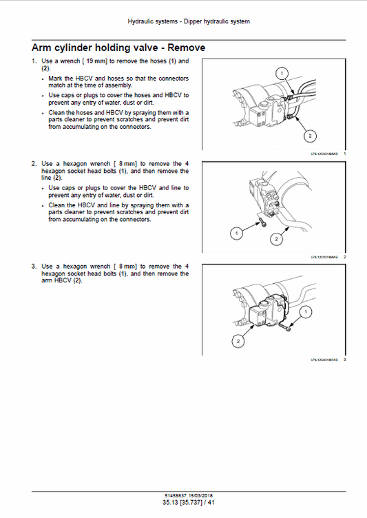 Case CX145D SR Crawler Excavator LC Version & Std W Blade Pdf Repair Service Manual (Pb. No. 51458821)