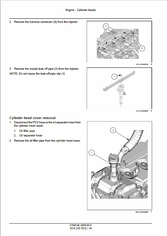 Case CX160D, CX180D Crawler Excavator LC Version Pdf Repair Service Manual (47996196) EU