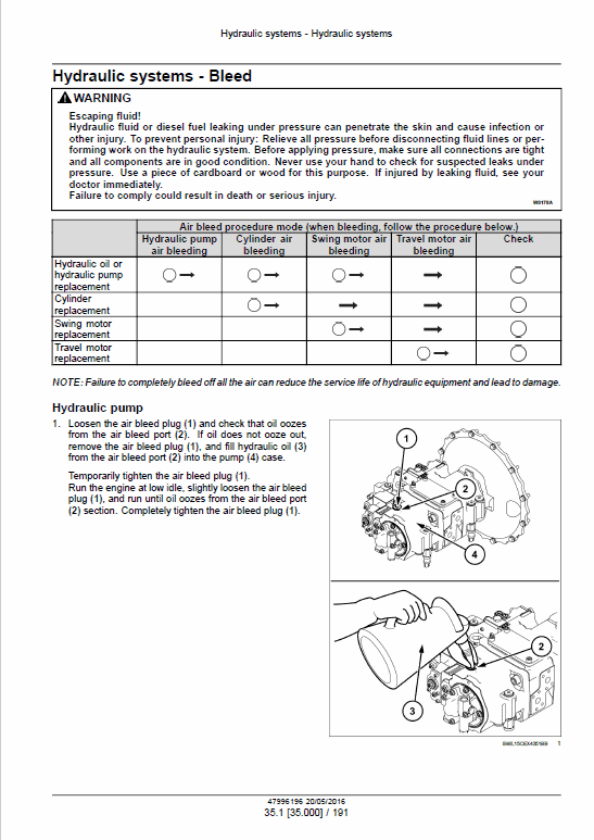 Case CX160D, CX180D Crawler Excavator LC Version Pdf Repair Service Manual (47996196) EU