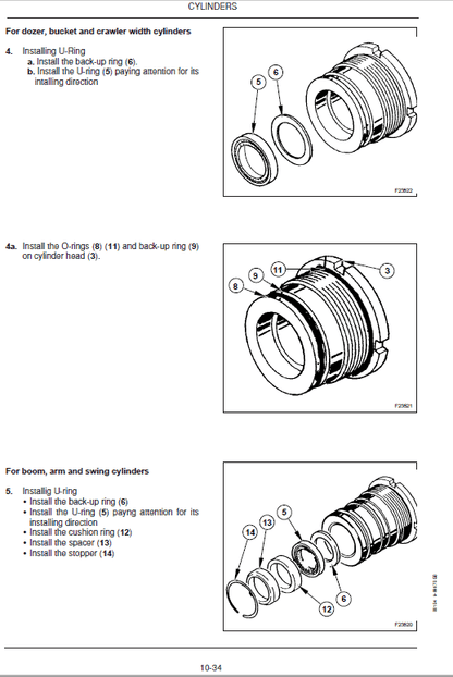 Case CX16B and CX18B Mini Excavator Pdf Repair Service Manual 3