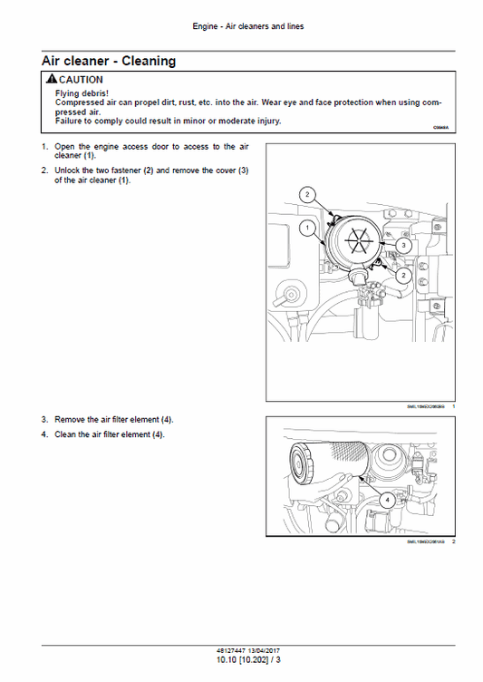 Case CX17C Mini Excavator Pdf Repair Service Manual (Pb. No. 48127447)