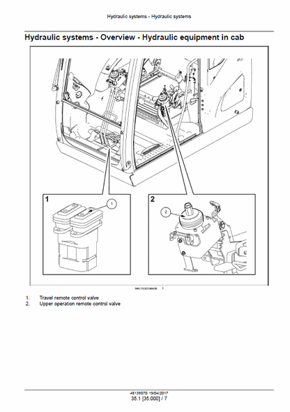 Case CX180C Crawler Excavator Pdf Repair Service Manual (Pb. No. 48044245) 3