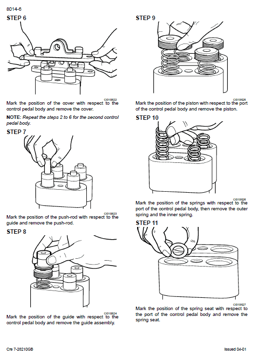 Case CX210, CX230, CX240 Crawler Hydraulic Excavator Pdf Repair Service Manual 2