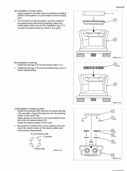 Case CX210B, CX230B, CX240B Crawler Excavator Pdf Repair Service Manual (Pb. No. 47780297) 2014 2