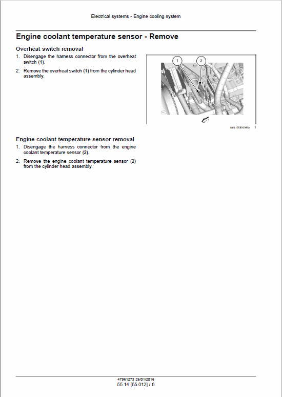 Case CX210D Crawler Excavator and CX210D Long Reach Pdf Repair Service Manual (Pb. No. 47899897)