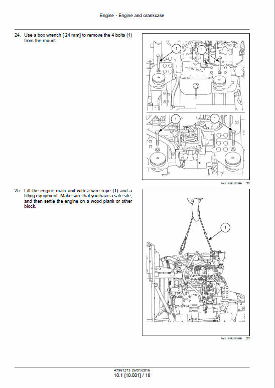 Case CX210D Crawler Excavator and CX210D Long Reach Pdf Repair Service Manual (Pb. No. 47899897)