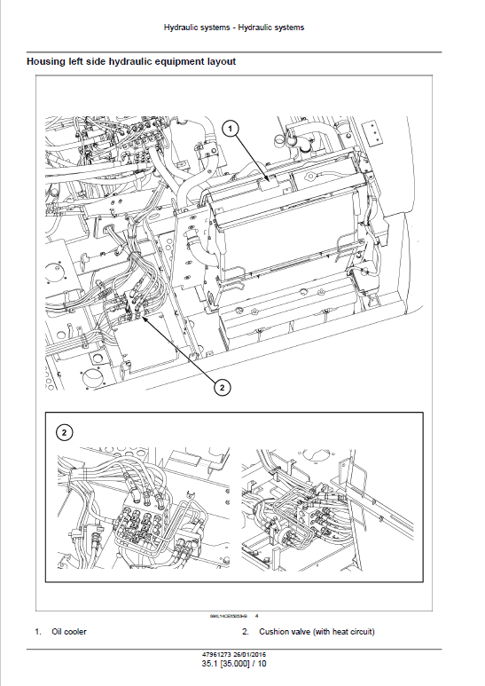 Case CX210D Long Reach Crawler Excavator Pdf Repair Service Manual (Pb. No. 47891798) 3