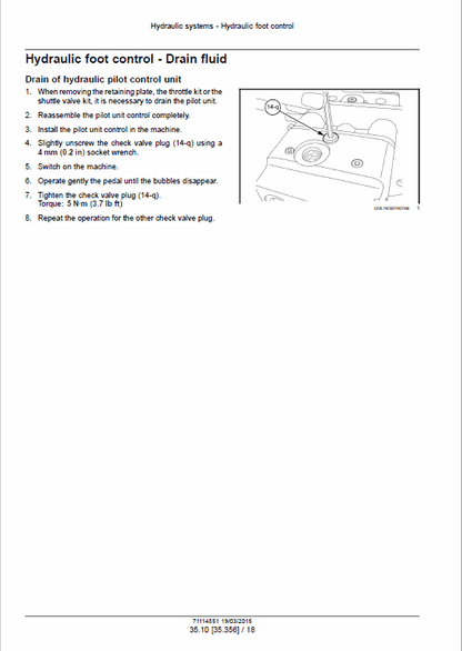 Case CX220C Hydraulic Excavator Pdf Repair Service Manual (Pb. No. 71114551) 2