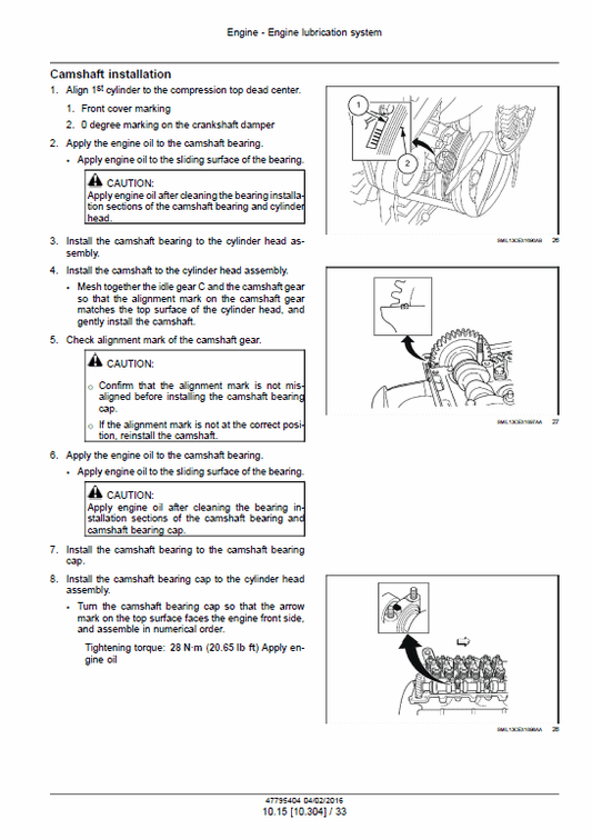 Case CX235C SR Crawler Excavator LC Version Pdf Repair Service Manual (Pb. No. 47795404)