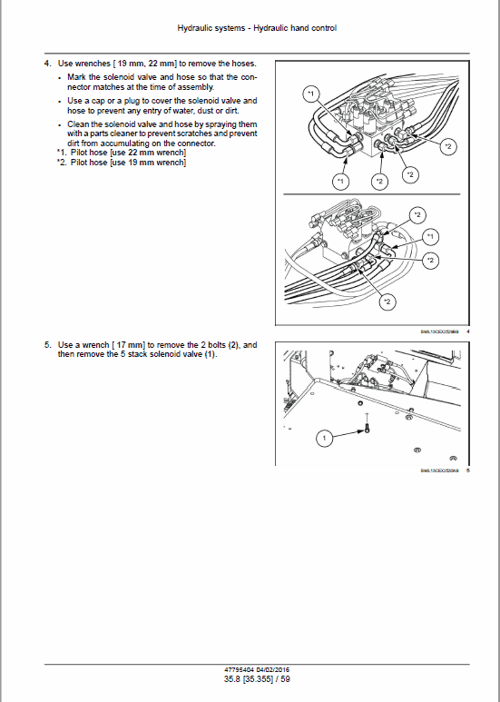 Case CX235C SR Crawler Excavator LC Version Pdf Repair Service Manual (Pb. No. 47795404) 3