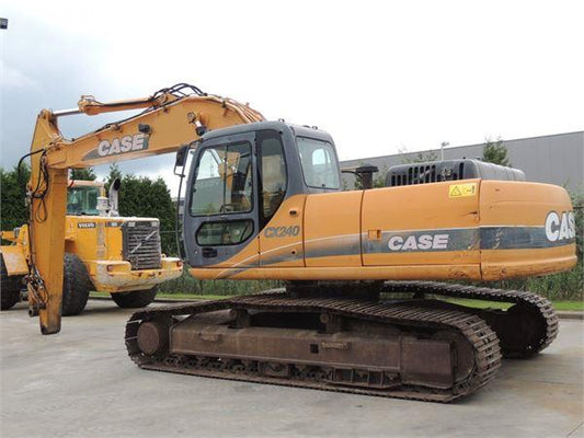 Case CX240B Crawler Excavator Pdf Service Repair Manual