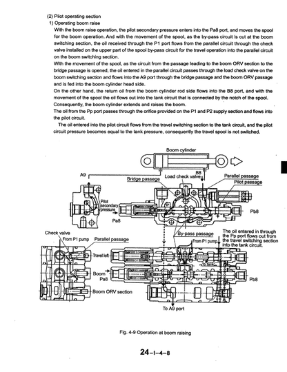 Case CX25 Hydraulic Excavator Pdf Repair Service Manual (Pb. No. 6-49200) 2