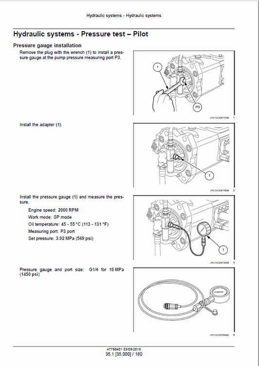 Case CX250C, CX250C LR Crawler Excavator Pdf Repair Service Manual (Pb. No. 84402826) (Tier 4)