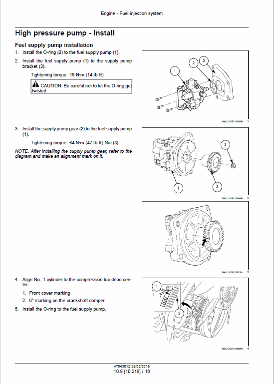 Case CX250D and CX250D Long Reach Crawler Excavator Pdf Repair Service Manual (Pb. No. 47843013)