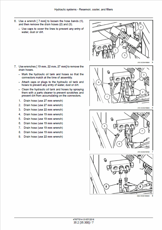 Case CX260C Crawler Excavator LC Version Pdf Repair Service Manual (Pb. No. 47877014) 3