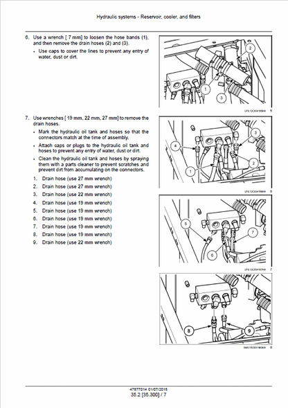 Case CX260C Crawler Excavator LC Version Pdf Repair Service Manual (Pb. No. 47877014) 3