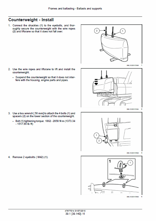 Case CX260C Crawler Excavator LC Version Pdf Repair Service Manual (Pb. No. 47877014)