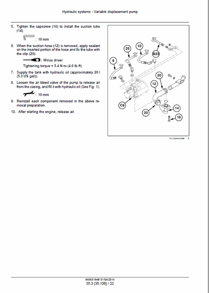 Case CX26B, CX30B Mini Hydraulic Excavator Series 2 Pdf Repair Service Manual 3