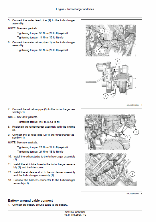 Case CX290D Crawler Excavator LC Pdf Repair Service Manual (Pb. No. 48155069)