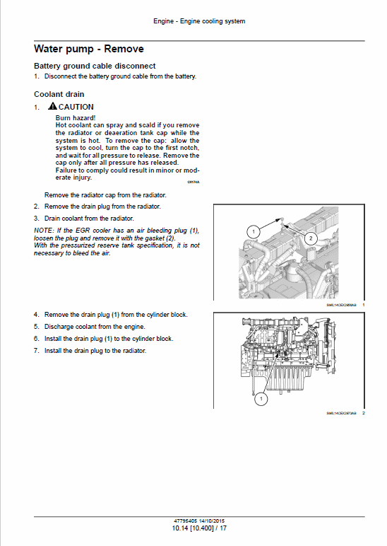 Case CX300C Crawler Excavator LC Version Pdf Repair Service Manual (Pb. No. 47795405) 2