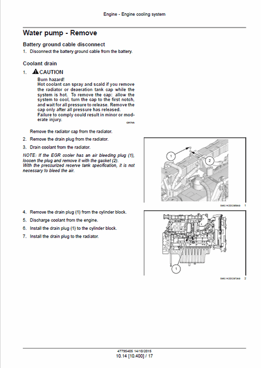 Case CX300C Crawler Excavator LC Version Pdf Repair Service Manual (Pb. No. 47795405)