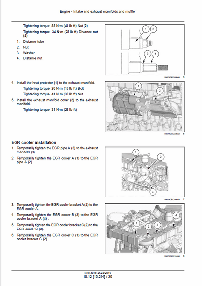 Case CX300D Crawler Excavator LC Version Pdf Repair Service Manual (Pb. No. 47843018) 2