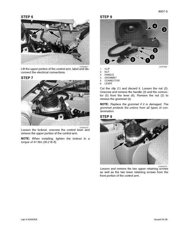 Case CX330 Crawler Excavator Pdf Repair Service Manual (Pb. No. 9-53592) 4