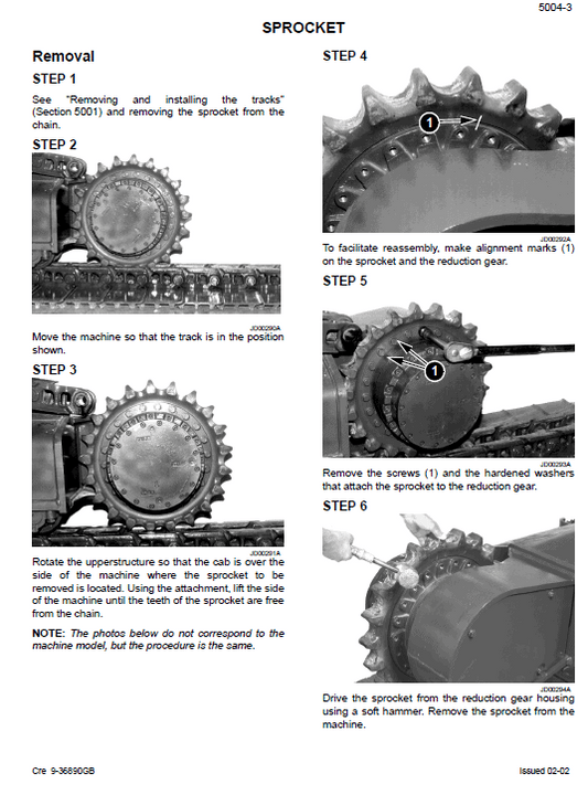 Case CX330, CX350 Crawler Hydraulic Excavator Pdf Repair Service Manual