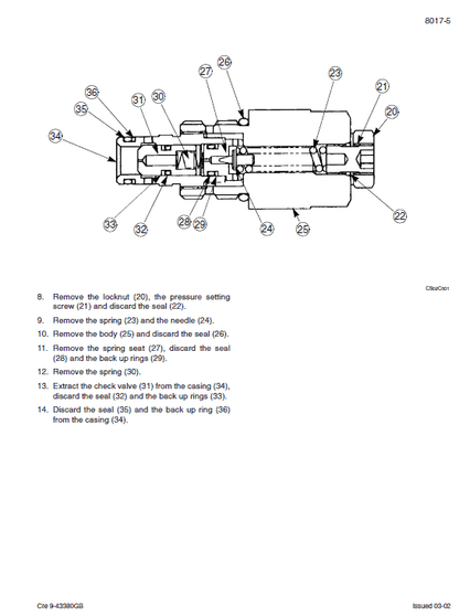 Case CX330, CX350 Crawler Hydraulic Excavator Pdf Repair Service Manual 3