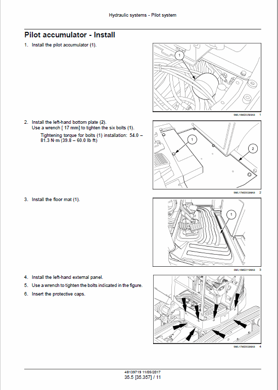 Case CX33C Mini Excavator Pdf Repair Service Manual (Pb. No. 48139719)