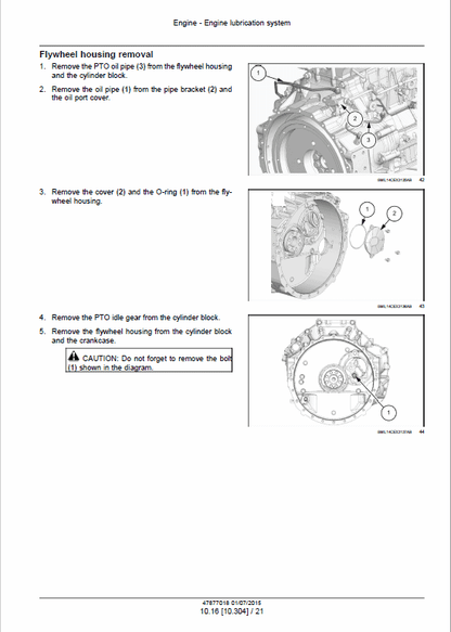 Case CX350C, CX370C Crawler Excavator LC Version Pdf Repair Service Manual (Pb. No. 48063132) (Isuzu Engine Tier 3 2016) 2