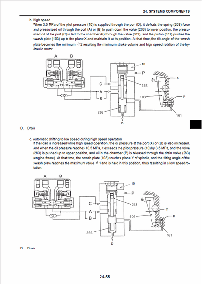 Case CX35B, CX39B Hydraulic Mini Excavators Pdf Repair Service Manual (Pb. No. 84553645A) 3