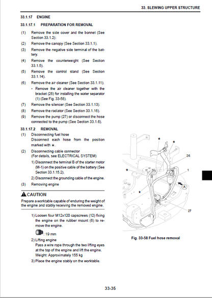 Case CX35B, CX39B Hydraulic Mini Excavators Pdf Repair Service Manual (Pb. No. 84553645A) 2