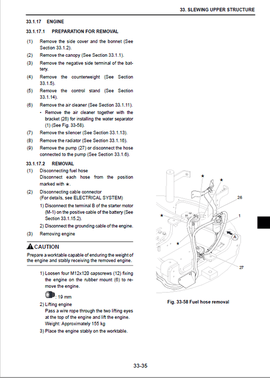 Case CX35B, CX39B Hydraulic Mini Excavators Pdf Repair Service Manual (Pb. No. 84553645A)