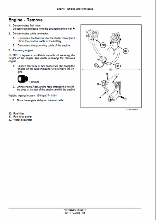 Case CX45B, CX50B Series 2 CX55B Mini Excavator Pdf Repair Service Manual (Pb. No. 47574282B)