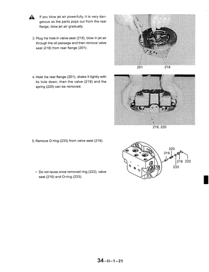 Case CX47 Hydraulic Excavator Pdf Repair Service Manual (Pb. No. 6-49220) 4