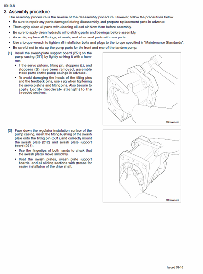 Case CX470B Crawler Excavator Pdf Repair Service Manual (Pb. No. 48004716) 2