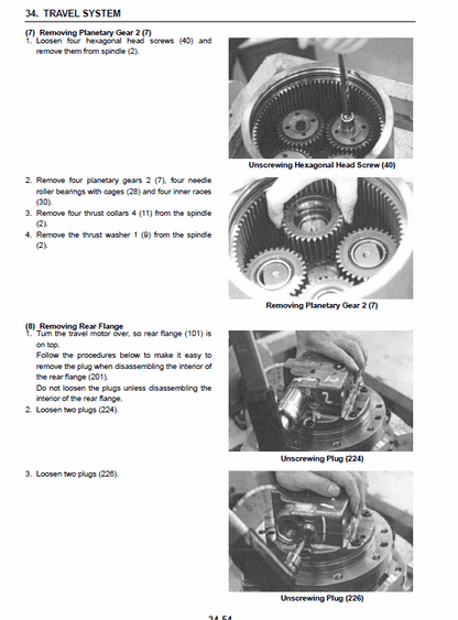 Case CX55B Compact Hydraulic Excavator Pdf Repair Service Manual (Pb. No. S5PS0014E01) 3