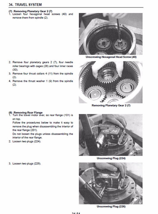 Case CX55B Crawler Excavator Pdf Repair Service Manual (Pb. No. S5PS0013E01)