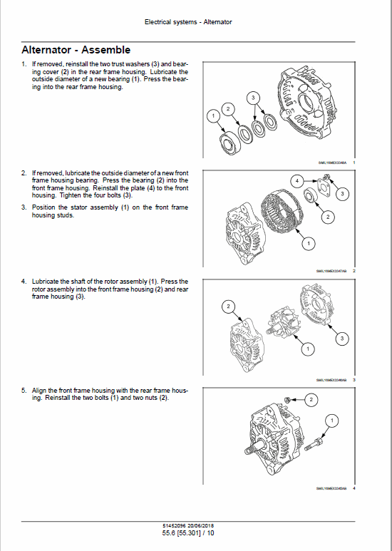 Case CX57C Mini Excavator Pdf Repair Service Manual (Pb. No. 51452096)