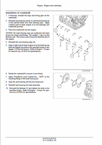 Case CX60C Mini Excavator Pdf Repair Service Manual (Pb. No. 51452136) 2