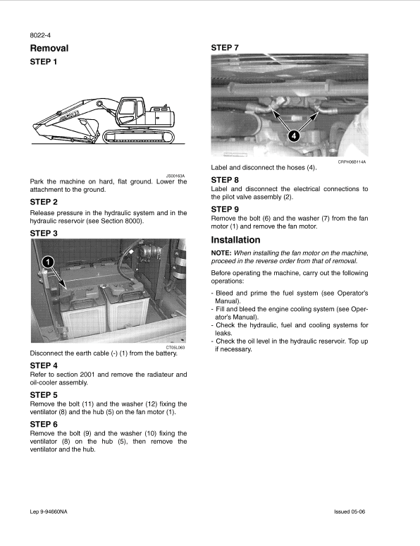 Case CX700 Crawler Excavator Pdf Repair Service Manual (Pb. No. 87364111NA)