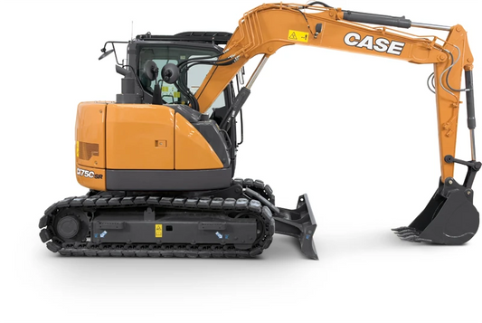 Case CX75C SR Midi Excavator Pdf Service Repair Manual (47575329a)