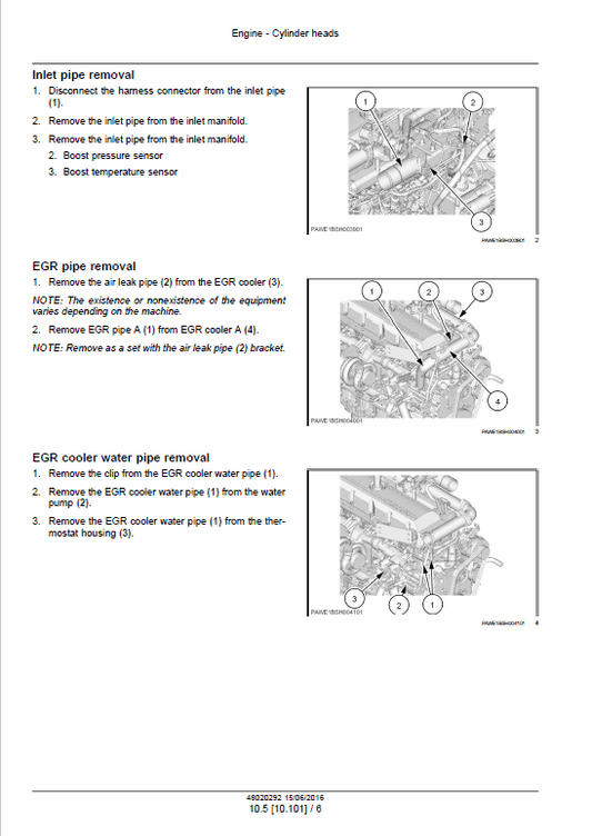 Case CX800B Crawler Excavator and RTC Mass Pdf Repair Service Manual (Pb. No. 48020292)