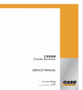 Case CX800B Crawler Excavator Pdf Repair Service Manual (Pb. No. 84172684C)