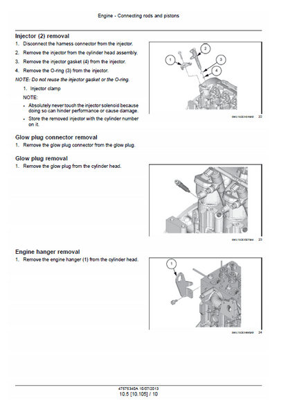 Case CX80C Crawler Excavator Standard Version Pdf Repair Service Manual (Pb. No. 48098410) 3