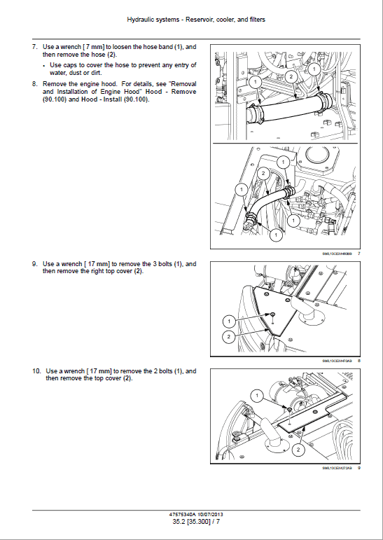 Case CX80C Crawler Excavator Standard Version Pdf Repair Service Manual (Pb. No. 48098410) 2