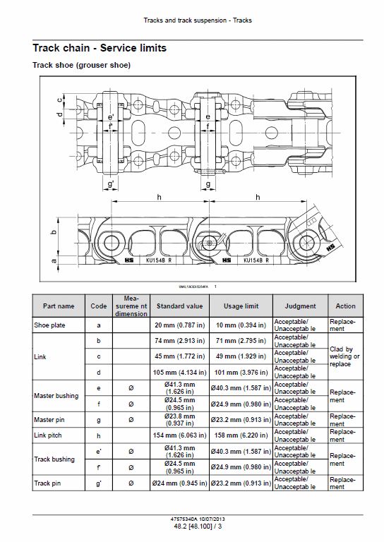 Case CX80C Crawler Excavator Standard Version Pdf Repair Service Manual (Pb. No. 48098410) 4