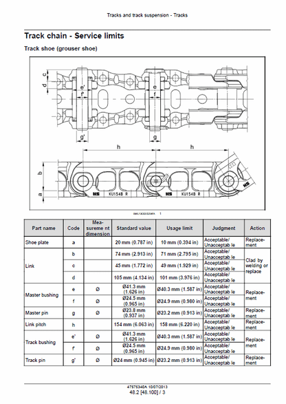 Case CX80C Crawler Excavator Standard Version Pdf Repair Service Manual (Pb. No. 48098410) 4