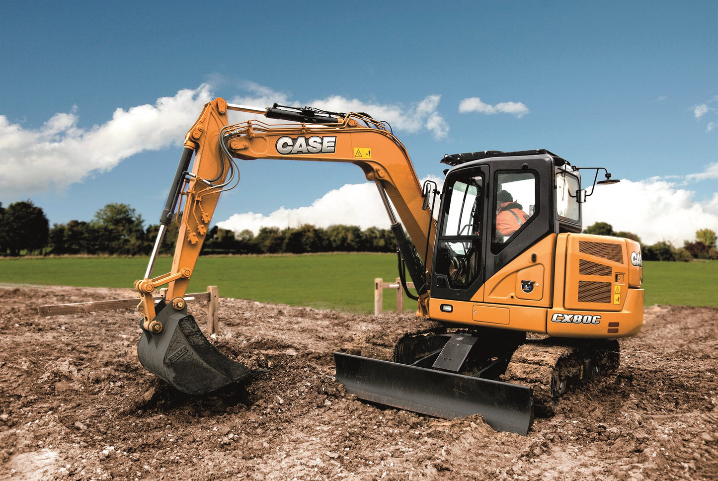 Case CX80C Midi Excavator Pdf Service Repair Manual (47575335a)